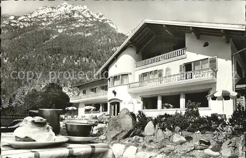 Garmisch Partenkirchen Berggasthof Almhuette  Kat. Garmisch Partenkirchen