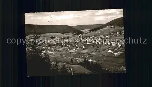 Baiersbronn Schwarzwald Gesamtansicht  Kat. Baiersbronn