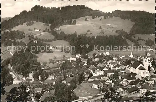 Oberstaufen Teilansicht  Kat. Oberstaufen