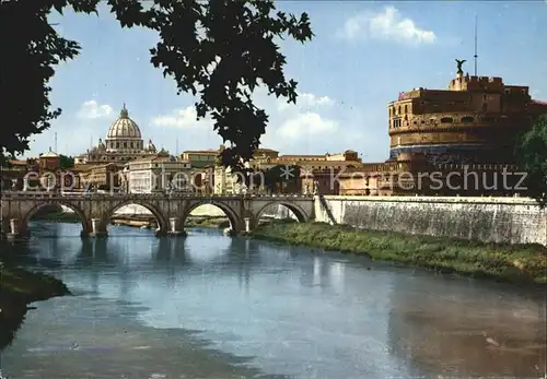 Roma Rom Ponte e Castel San Angelo Kat. 