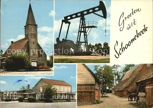 Schoonebeek Ned Herv Kerk Oliewinning Westerse bos Hotel De Wolfshoeve Kat. Schoonebeek