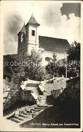 Semmering Niederoesterreich Maria Schutz Kat. Semmering