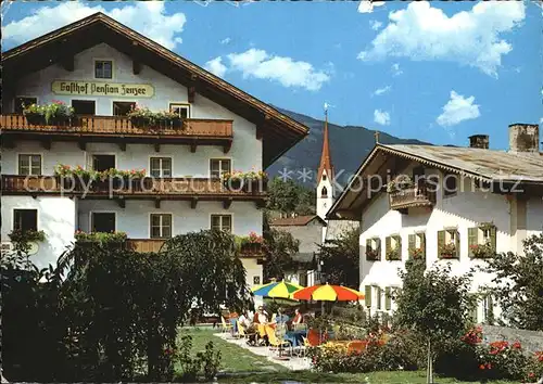 Hippach Gasthof Pension Zenzer Kat. Hippach