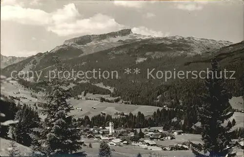 Riezlern Kleinwalsertal Vorarlberg Panorama Kat. Mittelberg