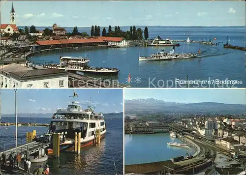 Romanshorn Bodensee Hafen Faehre 