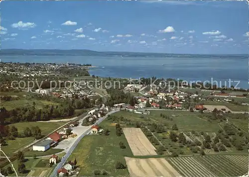 Egnach Romanshorn Bodensee Flugaufnahme Kat. Egnach