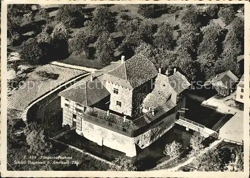 Amriswil TG Schloss Hagenwil Flugaufnahme Kat. Amriswil