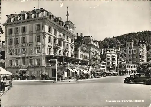 Brunnen Vierwaldstaettersee SZ Hotel de L Aigle Dor  Kat. Brunnen