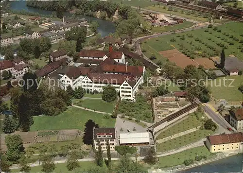 Wettingen AG Kloster Fliegeraufnahme  Kat. Wettingen