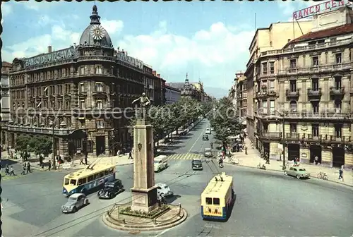 Bilbao Pais Vasco Monumento a Lopez de Haro y Gran Via Kat. Bilbao