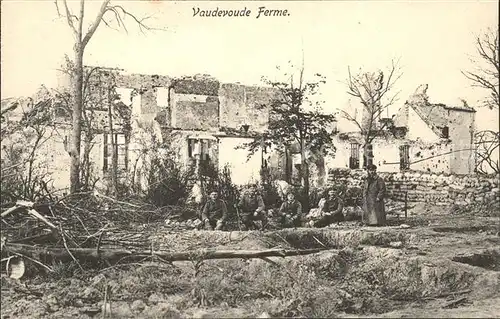 Vaudevoude Ferme Ruine