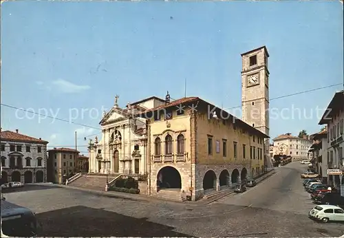 San Daniele del Friuli Piazza Vittorio Emanuele Duomo Isac Loggia Comunale