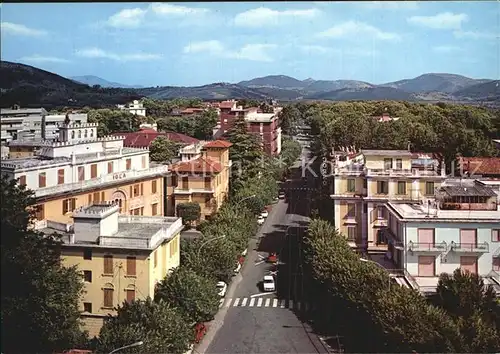 Fiuggi Fonte Corso Nuova Italia e panorama