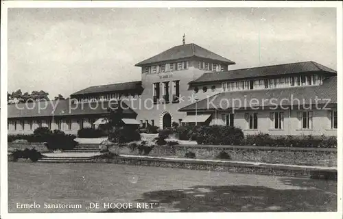 Ermelo Sanatorium De Hooge Riet