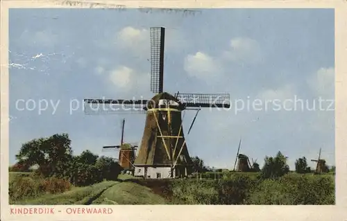 Kinderdijk Molen Windmuehle