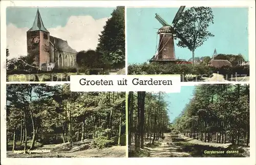 Garderen Kerk Molen Speulderbos Garderense dennen 