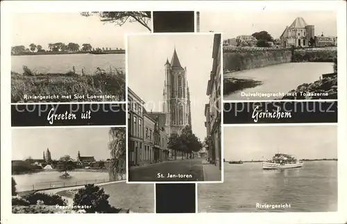 Gorinchem Riviergezicht Dulveltjesgracht met Tolkazerne