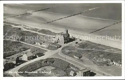 Cadzand Zeeland Bondshotel Noordzee Fliegeraufnahme