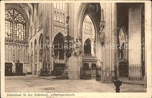 s Hertogenbosch Herzogenbusch Kathedraal St. Jan Interieur 