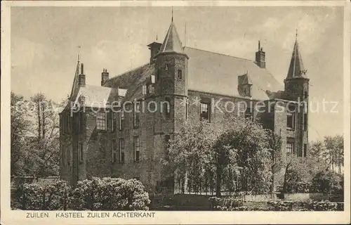 Zuilen Kasteel Achterkant