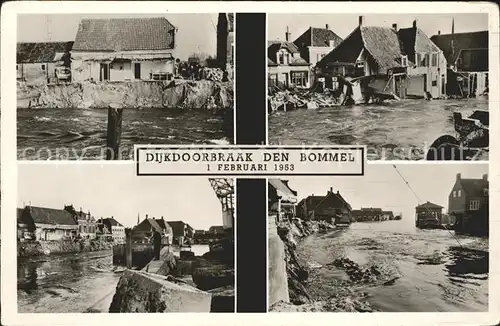 Bommel Dijkdoorbraak 1 Februari 1953