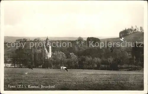 Epen Kasteel Beusdael Schloss