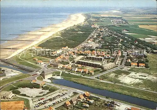 Cadzand Zeeland Fliegeraufnahme