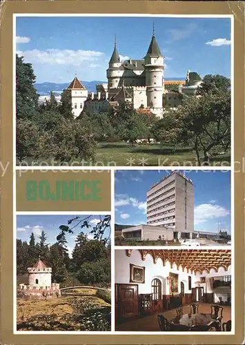 Bojnice Zamok Zamocky park Hotel Regia Zlata sala Schloss