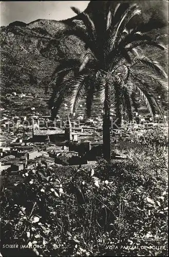 Soller Mallorca Spanien Dorf Paseo Monte Berge