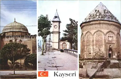 Kayseri Kursunlu Camii Saat kulesi Doener Kuembet
r