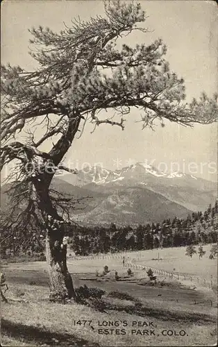 Colorado US State Longs Peak Estes Park