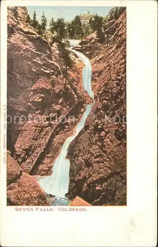 Colorado US State Seven Falls