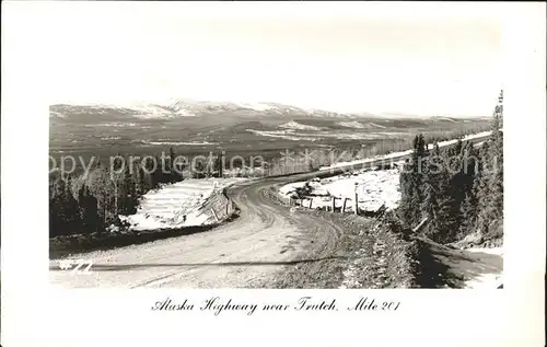 Alaska US State Highway Trutch 