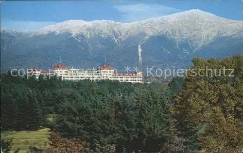 New Hampshire US State Mount Washington Hotel 