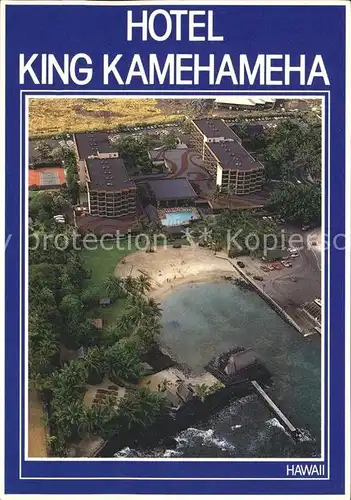 Hawaii US State Hotel King Kamehameha aerial view