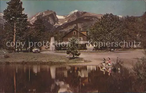 Colorado US State Spragues Lodge Rocky Mountain National Park