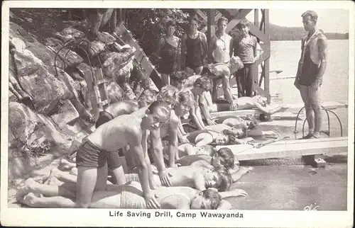 Wawayanda New Jersey Life Saving Drill