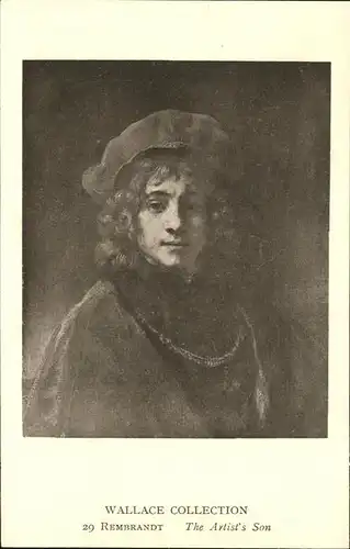 Rembrandt Rembrandt The Artist's Son / Persoenlichkeiten /