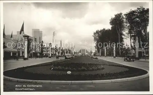 Exposition Bruxelles 1935 Allee du Centenaire  Kat. Expositions