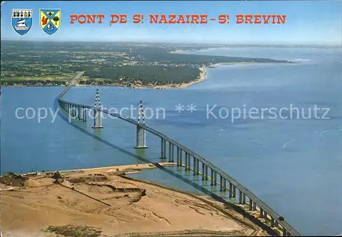 Bruecken Bauwerke Pont de Saint Nazaire Saint Brevin les Pins  Kat. Bruecken