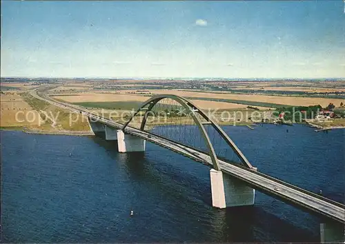 Bruecken Bauwerke Vogelfluglinie Deutschland Daenemark Fehmarn Sund Kat. Bruecken