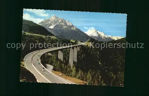 Bruecken Bridges Ponts Europabruecke Brennerautobahn Serles Habicht