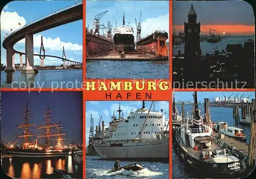 Schiffe Hamburg Hafen  Kat. Schiffe