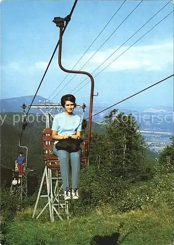 Sessellift Trojanovic na Pustevny Radhostske Beskydy   Kat. Bahnen