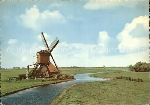 Windmuehle Holland Molen  Kat. Gebaeude und Architektur