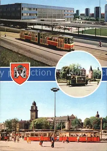 Strassenbahn Plauen Bahnhof Otte Grotewohl Platz Kat. Strassenbahn