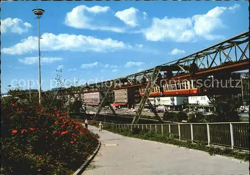 Schwebebahn Wuppertal Barmen  Kat. Bahnen