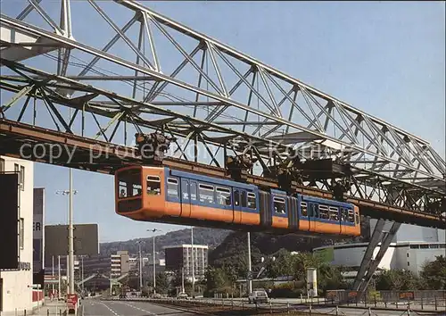 Schwebebahn Wuppertal Schauspielhaus  Kat. Bahnen