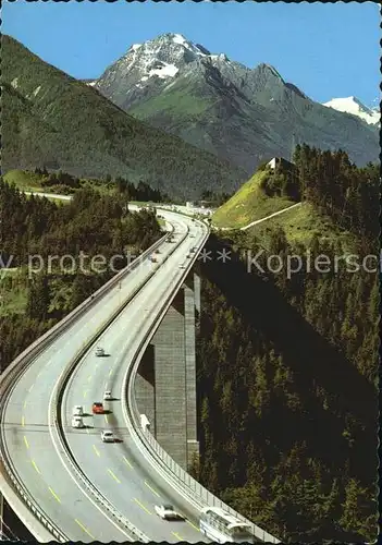 Bruecken Bridges Ponts Europabruecke Brennerautobahn Schoenberg Habicht 