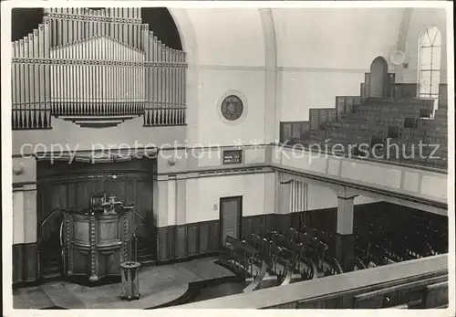 Kirchenorgel Parkkerk Gerard Brandstraat Amsterdam Kat. Musik